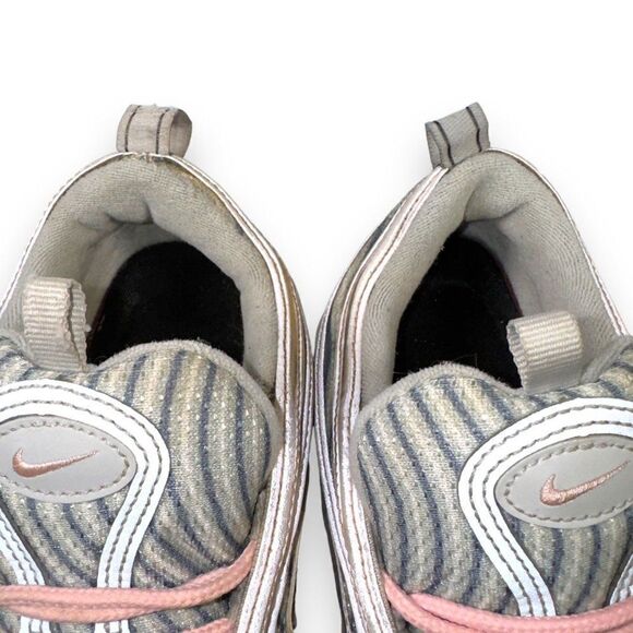 Nike by You Air Max 97 Sneakers Grey / White / Pink DJ3180-991 Women's 7 - Picture 11 of 11